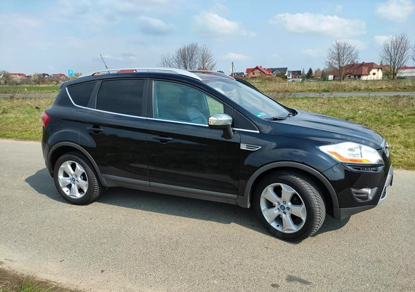 Ford Kuga cena 33000 przebieg: 190000, rok produkcji 2008 z Leszno małe 46